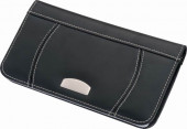 Bonded leather business card holders