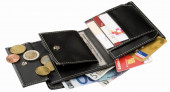 Bonded leather wallet