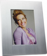 Brushed Stainless Steel Photo Frame