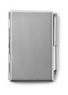 Business Card Holder With Ballpen And Notepad