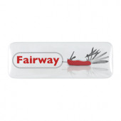 Button Badge- 25mm x 70mm Rectangle
