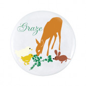 Button Badge- 58mm Round