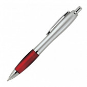 Cara Silver Metal Ballpoint Pen 
