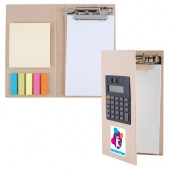 Cardboard Clipboard/Notebook/Calculator
