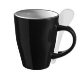 Ceramic Mug And Spoon Set 