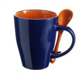 Ceramic Mug And Spoon Set