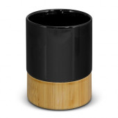 Ceramic Mug with Bamboo Base 
