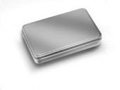 Chequers Game In Tin Box 