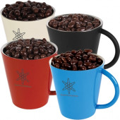 Chocko Beanz In Coloured Coffee Mugs