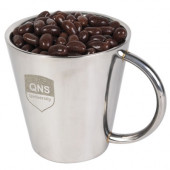 Chocko Beanz In Stainless Steel Coffee Mug