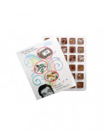 Christmas Advent Calendar with Designer Chocolate and Toppings