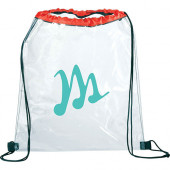 Clear Drawstring Sportspack - Clear Bag 
