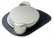 Coaster Set of 4 with Stand