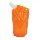 Collapsible Drink Bottle with Carabiner 