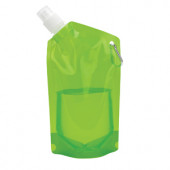 Collapsible Drink Bottle with Carabiner 