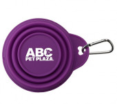 Collapsible Pet Bowl with Carabiner 