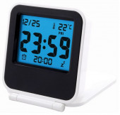 Compact Digital Travel Alarm Clock
