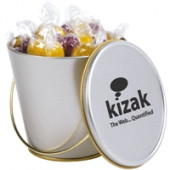 Corporate Colour Fiesta Fruits In Tin Buckets