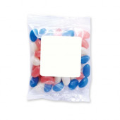 Corporate Colour Jelly Beans in 60 Gram Cello Bag 