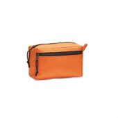 Cosmetic Bag with Double Zipper