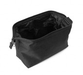 Cosmetic Pouch with Double Zip Pullers 