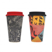 Customised Reusable Bamboo Coffee Cup 