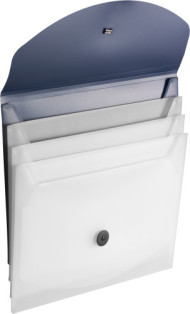 Document Bag with Expandable Pockets 