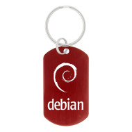 Dog Tag Key Chain 