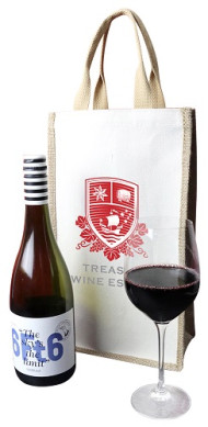 Double Jute Wine Bag