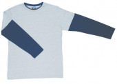 Double Sleeve & Rib T-Shirt Unisex 