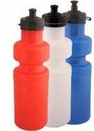 Econo 750ml Drink Bottle. Available In Blue, Red &amp; White