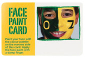 Face Paint Card