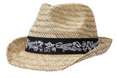 Fedora Straw Hat 