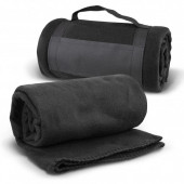 Fleece Blanket with Strap 