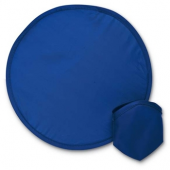 Foldable nylon Frisbee in pouch
