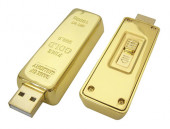 Gold Bar USB Flash Drive