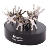 Gymnast Clips On Magnetic Paperweight Base
