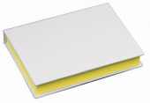 Hard cover sticky note book