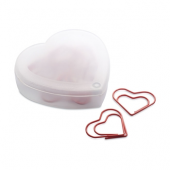 Heart Shape Clips In Box