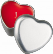 Heart shaped candle