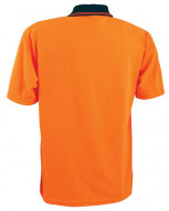 Hi Vis Short Sleeve Polo 