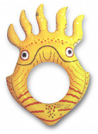 Inflatable Yellow Swim Ring