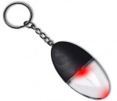 Key Ring Magnifier With Red Light 