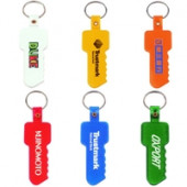 Key Shape Soft Pvc Keytag