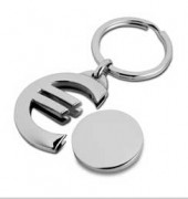 Keyring In Euro Shape 