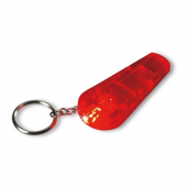 Keyring with Whistle and LED 