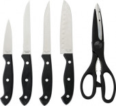 Knife block set 6pc 