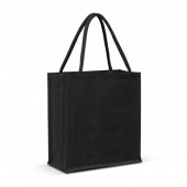 Large Laminated Jute Tote Bag 