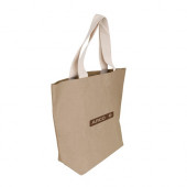 Large Washable Kraft Paper Bag with Cotton Handle (430 x 345 x 125mm) 