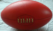 Leather full size Australian rules football